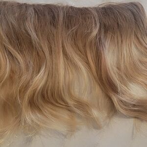 Human Hair 8" Halo Extension For Fine Hair